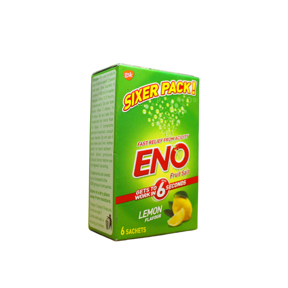 eno lemon digestive fruit salt 30gm ( pack of 6pcs )