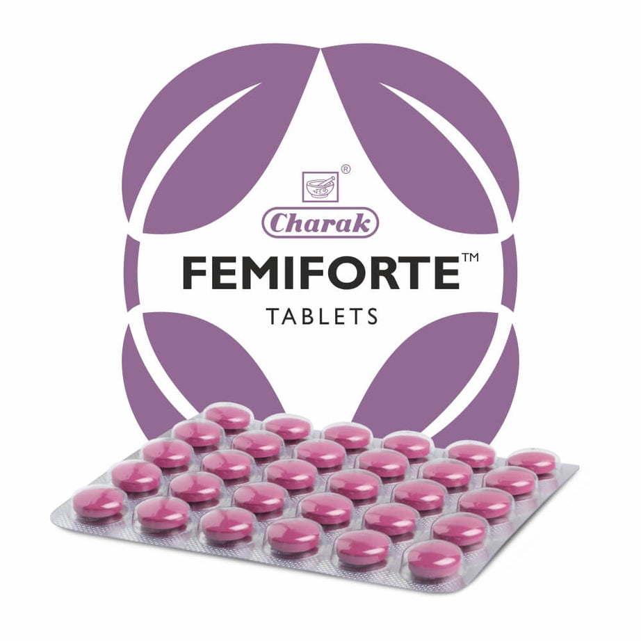 Shop Femiforte Tablets - 30Tablets at price 95.00 from Charak Online - Ayush Care