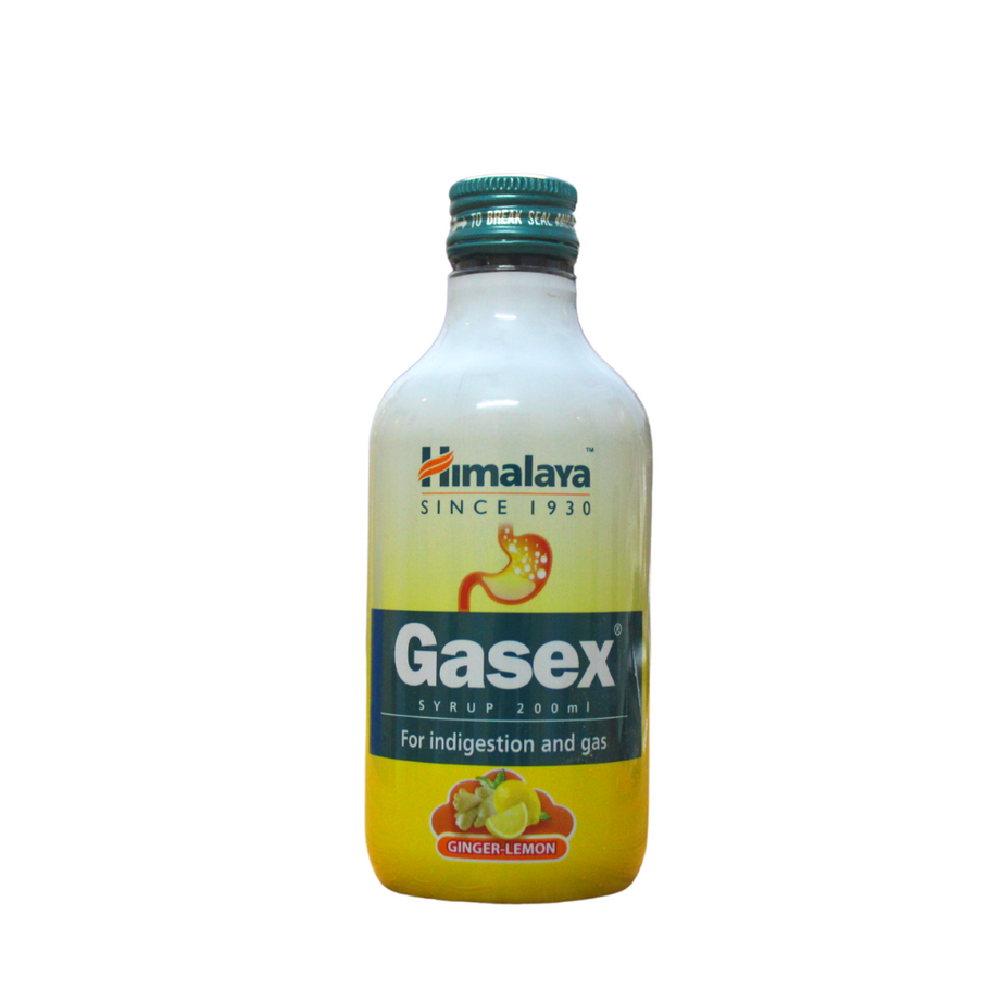 Gasex Syrup 200ml - Ginger Lemon Flavour