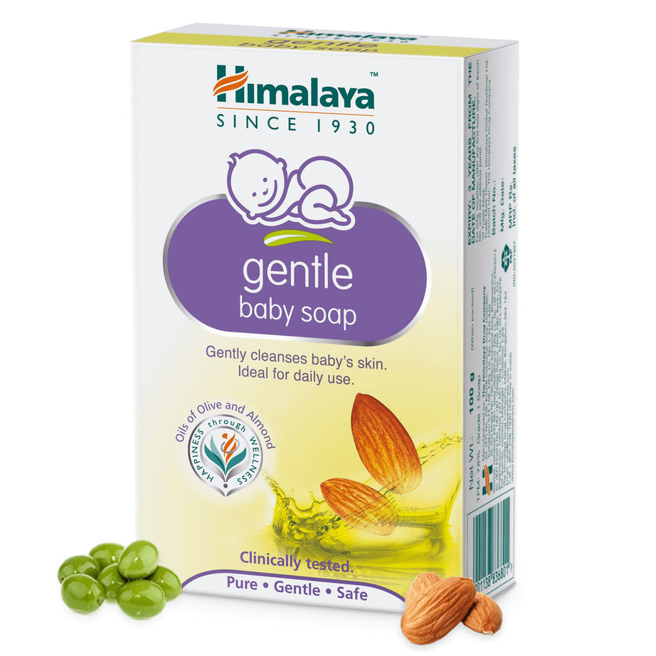 Shop Himalaya Gentle Baby Soap 125gm at price 75.00 from Himalaya Online - Ayush Care