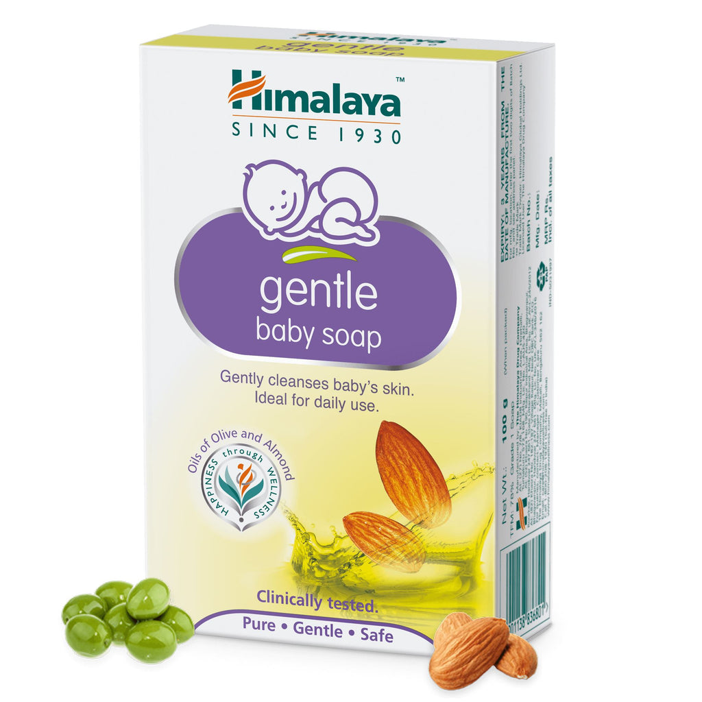 shop himalaya gentle baby soap 125gm at price 75.00 from himalaya online - ayush care