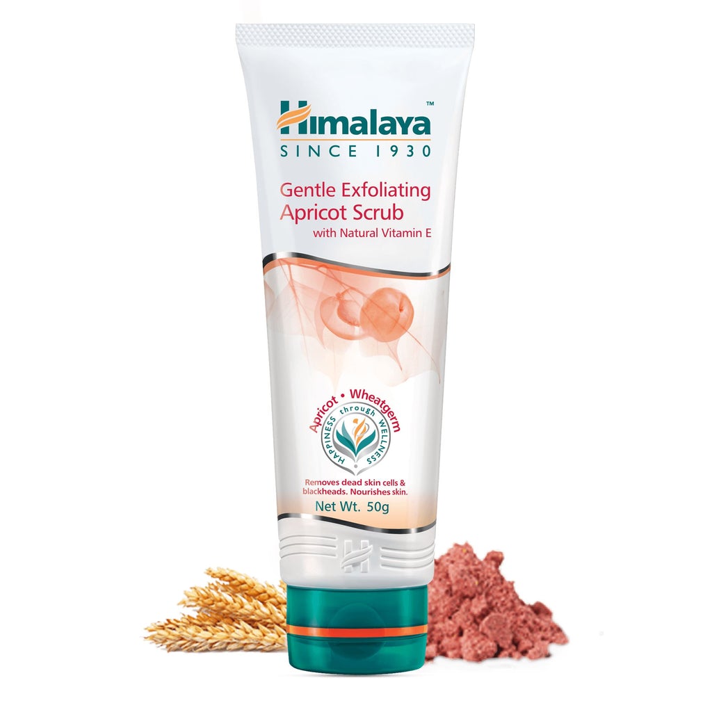 himalaya gentle exfoliating apricot scrub 50gm