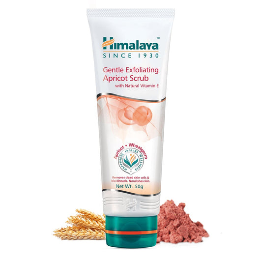 Himalaya gentle exfoliating apricot scrub 50gm