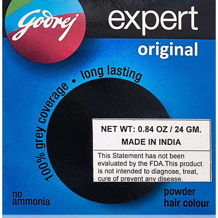 Shop Godrej Expert Original Powder Hair Colour - Natural Black at price 160.00 from Godrej Online - Ayush Care