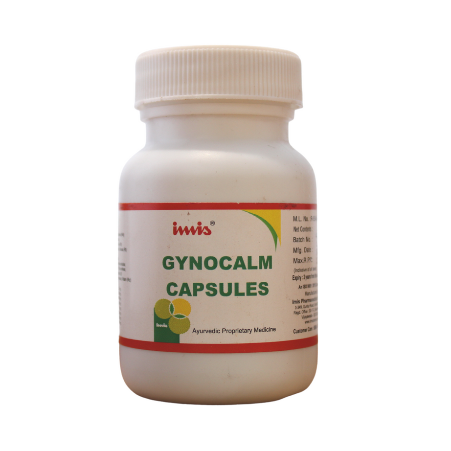 Shop Gynocalm Capsules - 40 Capsules at price 126.00 from Imis Ayurveda Online - Ayush Care
