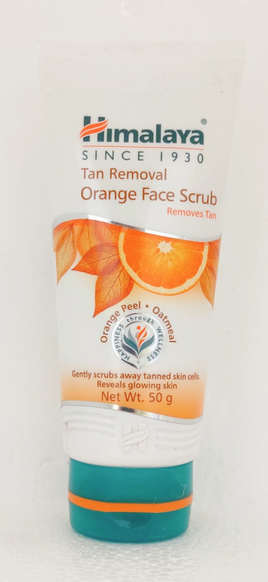 shop himalaya tan removal orange face scrub 50gm at price 75.00 from himalaya online - ayush care