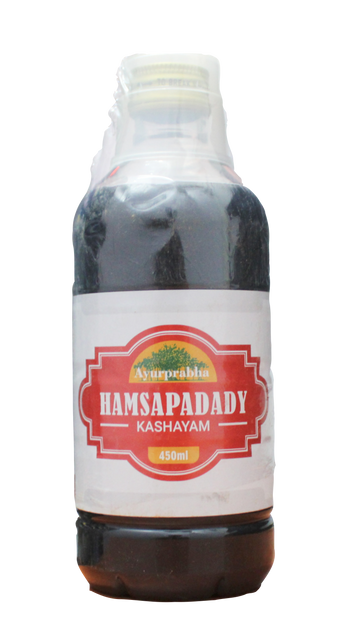 Shop Hamsapadadi Kashayam 450ml at price 280.00 from Ayurpraba Online - Ayush Care