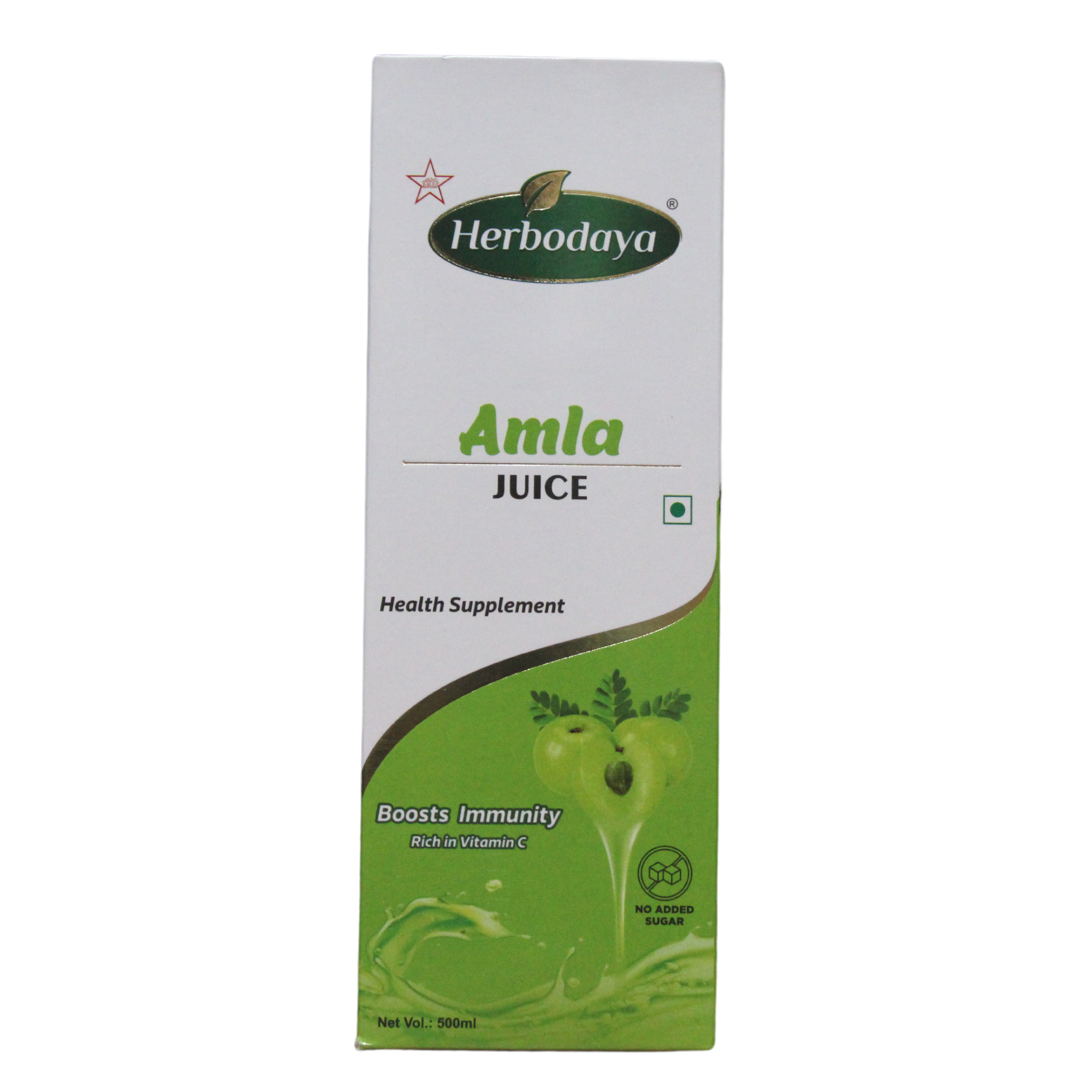 Shop Herbodaya Amla Juice 500ml at price 145.00 from Herbodaya Online - Ayush Care