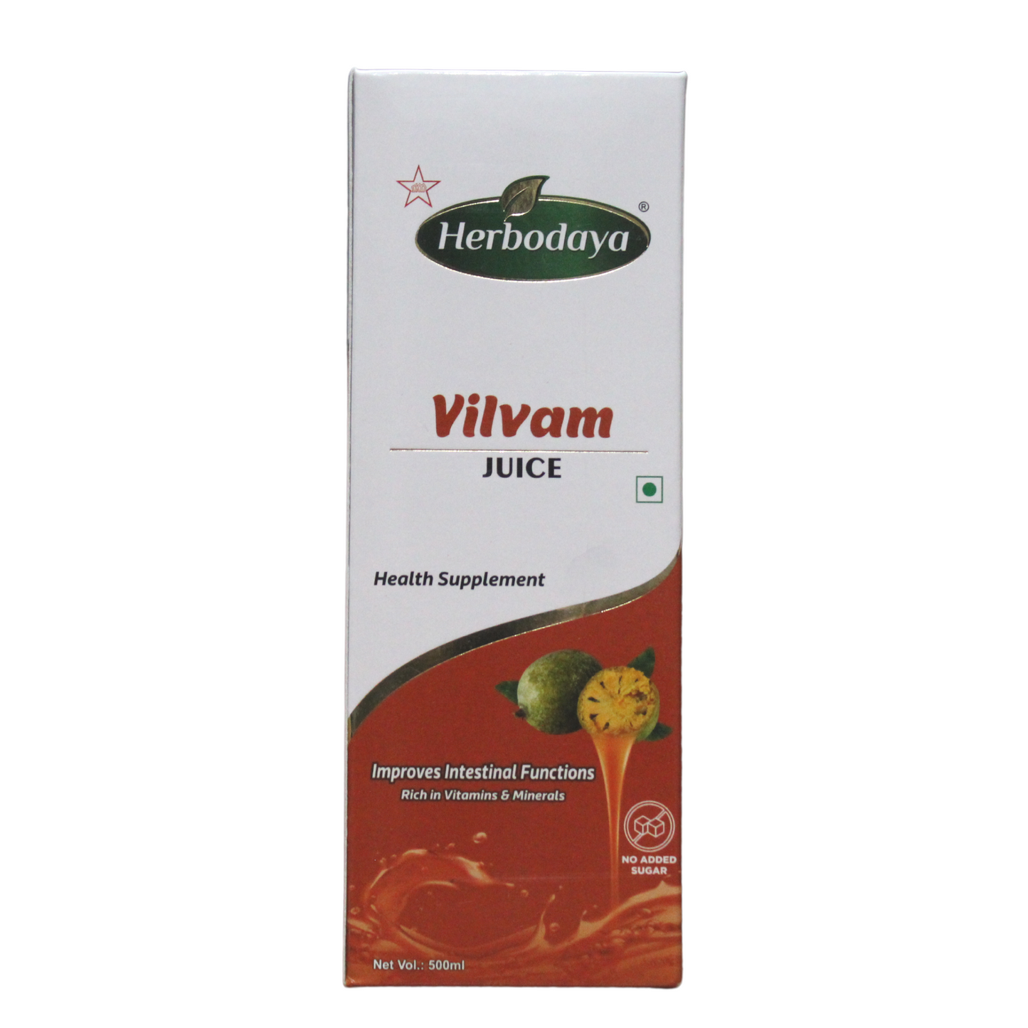 shop herbodaya vilvam juice 500ml at price 160.00 from herbodaya online - ayush care