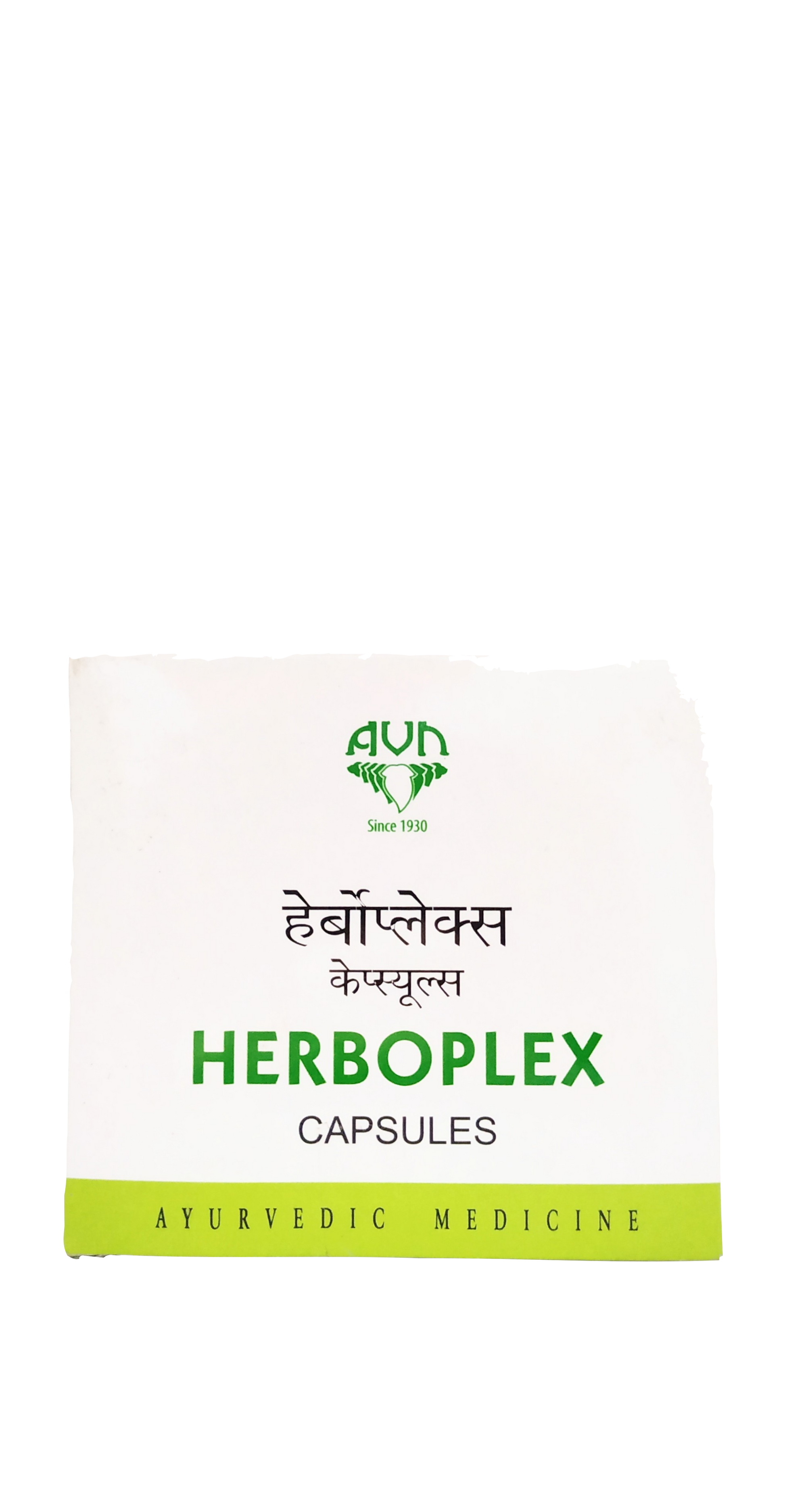 Shop Herboplex capsules - 10Capsules at price 35.00 from AVN Online - Ayush Care