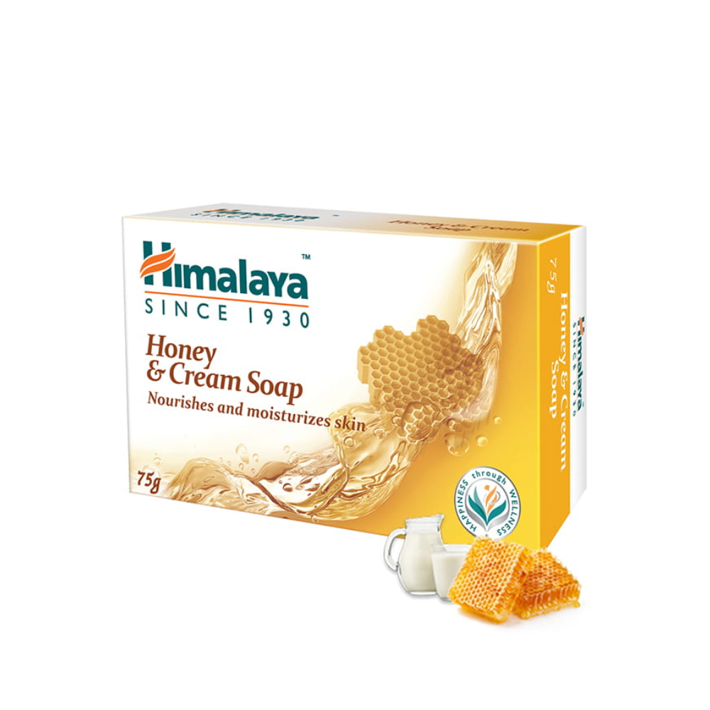 himalaya honey & cream soap 75gm