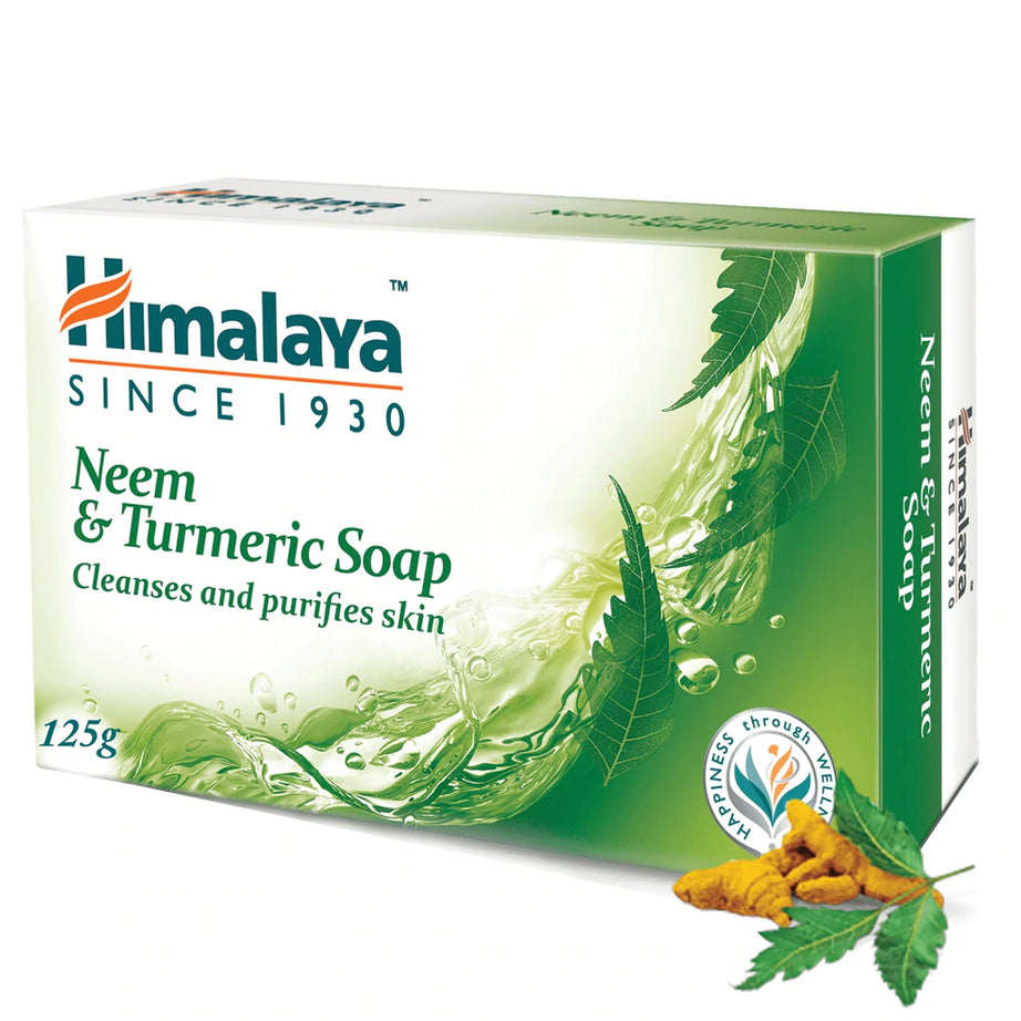 Shop Himalaya Neem and Turmeric Soap 125gm at price 45.00 from Himalaya Online - Ayush Care