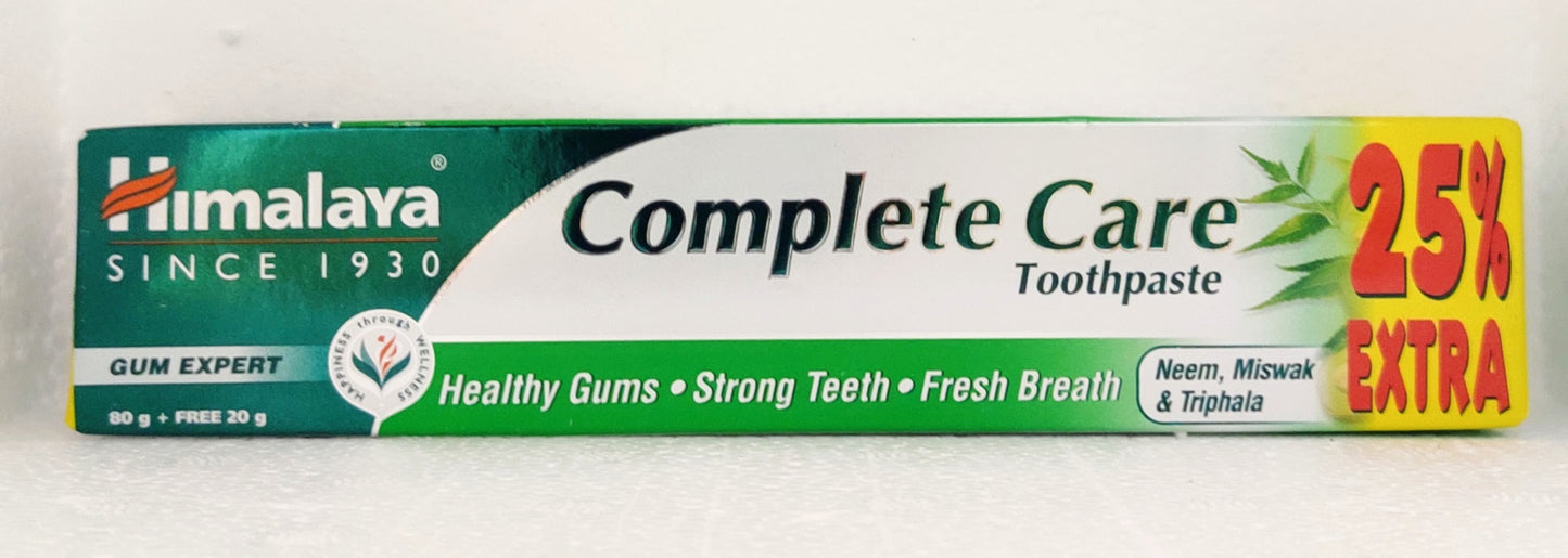 shop himalaya complete care toothpaste 80gm at price 50.00 from himalaya online - ayush care