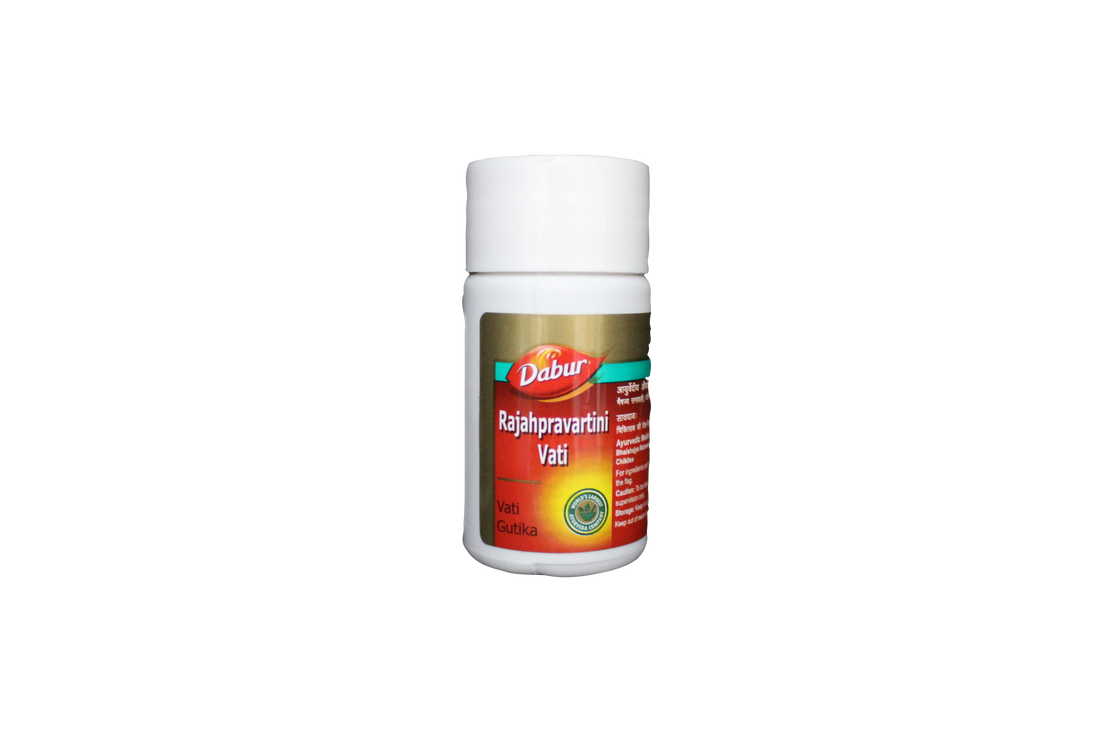 Shop Rajahpravartini vati tablets - 60tablets at price 140.00 from Dabur Online - Ayush Care