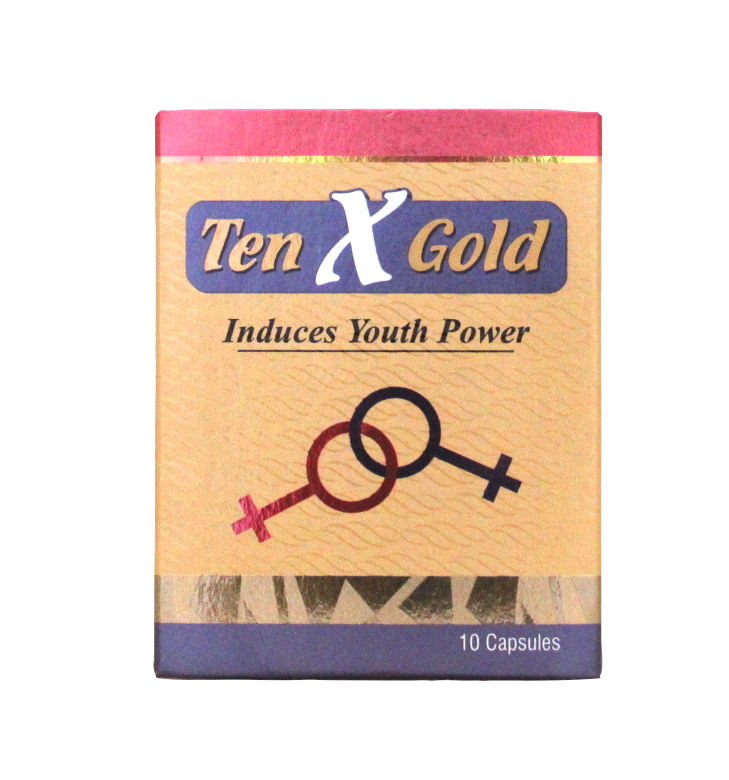 Shop Ten-x gold capsules - 10capsules at price 200.00 from Wintrust Online - Ayush Care