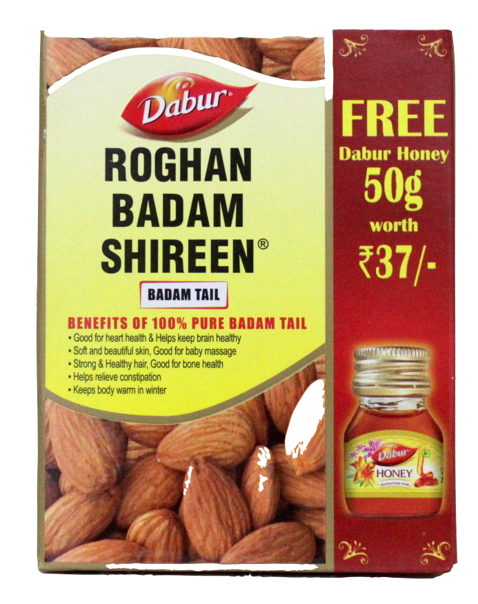 shop dabur roghan badam shireen 50ml at price 220.00 from dabur online - ayush care