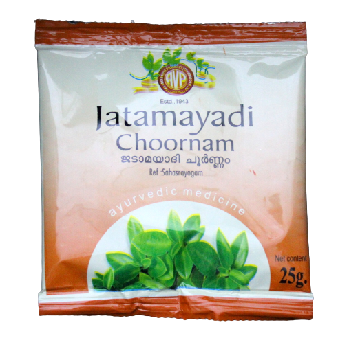 shop jatamatyadi choornam 25gm at price 34.00 from avp online - ayush care