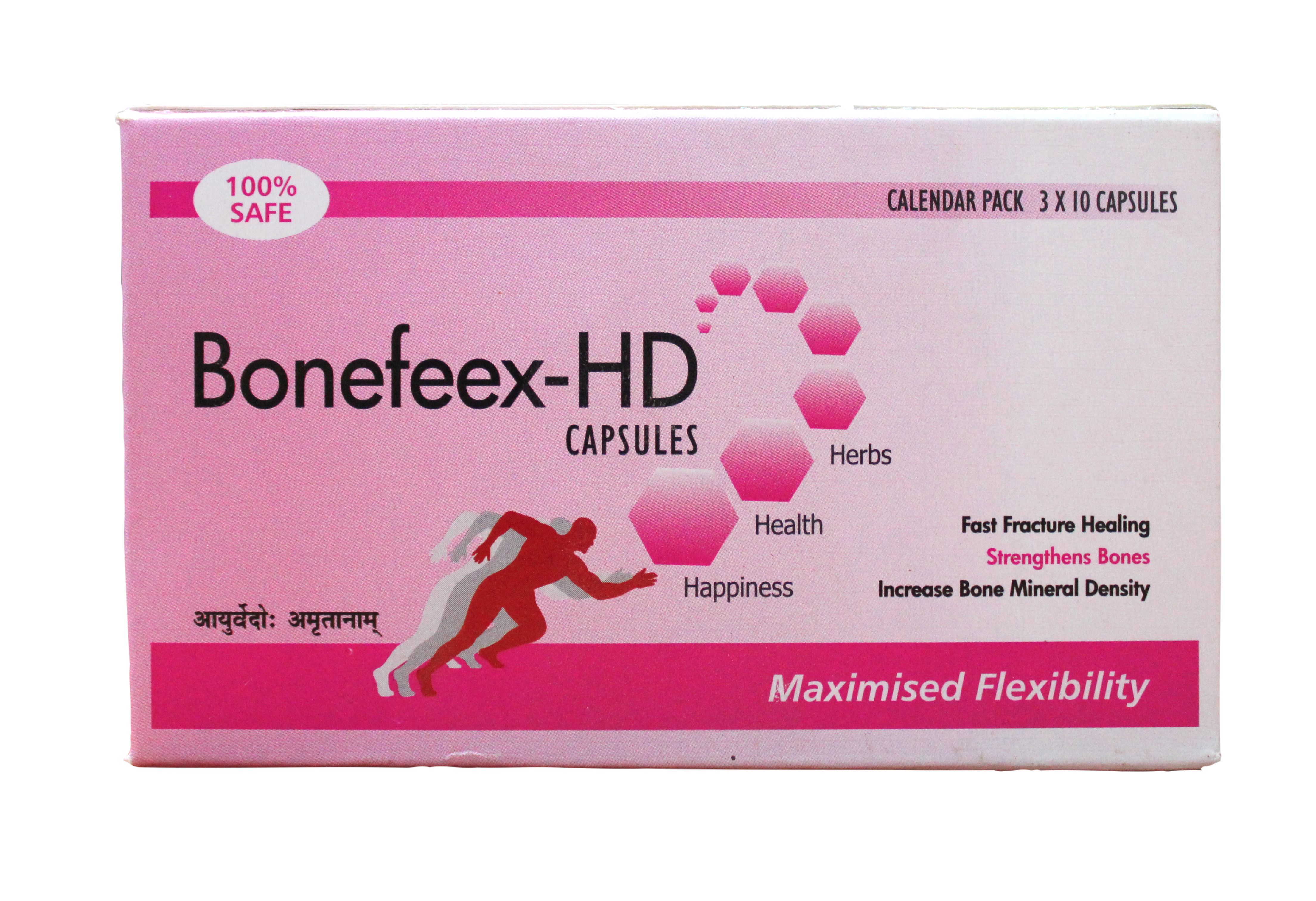 Shop Bonefeex-HD capsules - 10Capsules at price 100.00 from Nisarg Pharma Online - Ayush Care