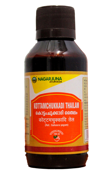 Shop Kottamchukkadi thailam 100ml at price 100.00 from Nagarjuna Online - Ayush Care