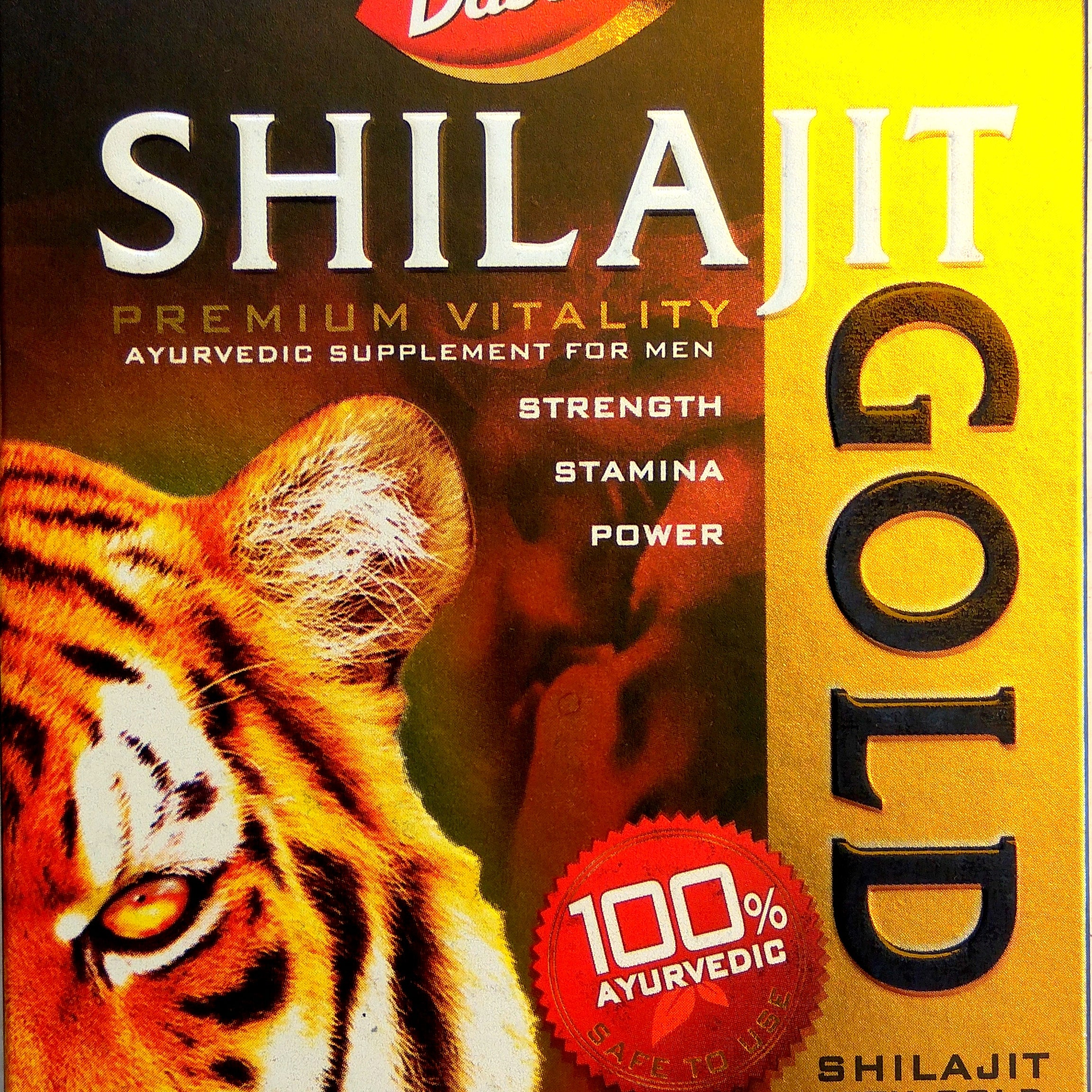 Shop Dabur Shilajit Gold 10Capsules at price 230.00 from Dabur Online - Ayush Care