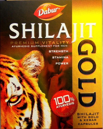 Shop Dabur Shilajit Gold 10Capsules at price 230.00 from Dabur Online - Ayush Care