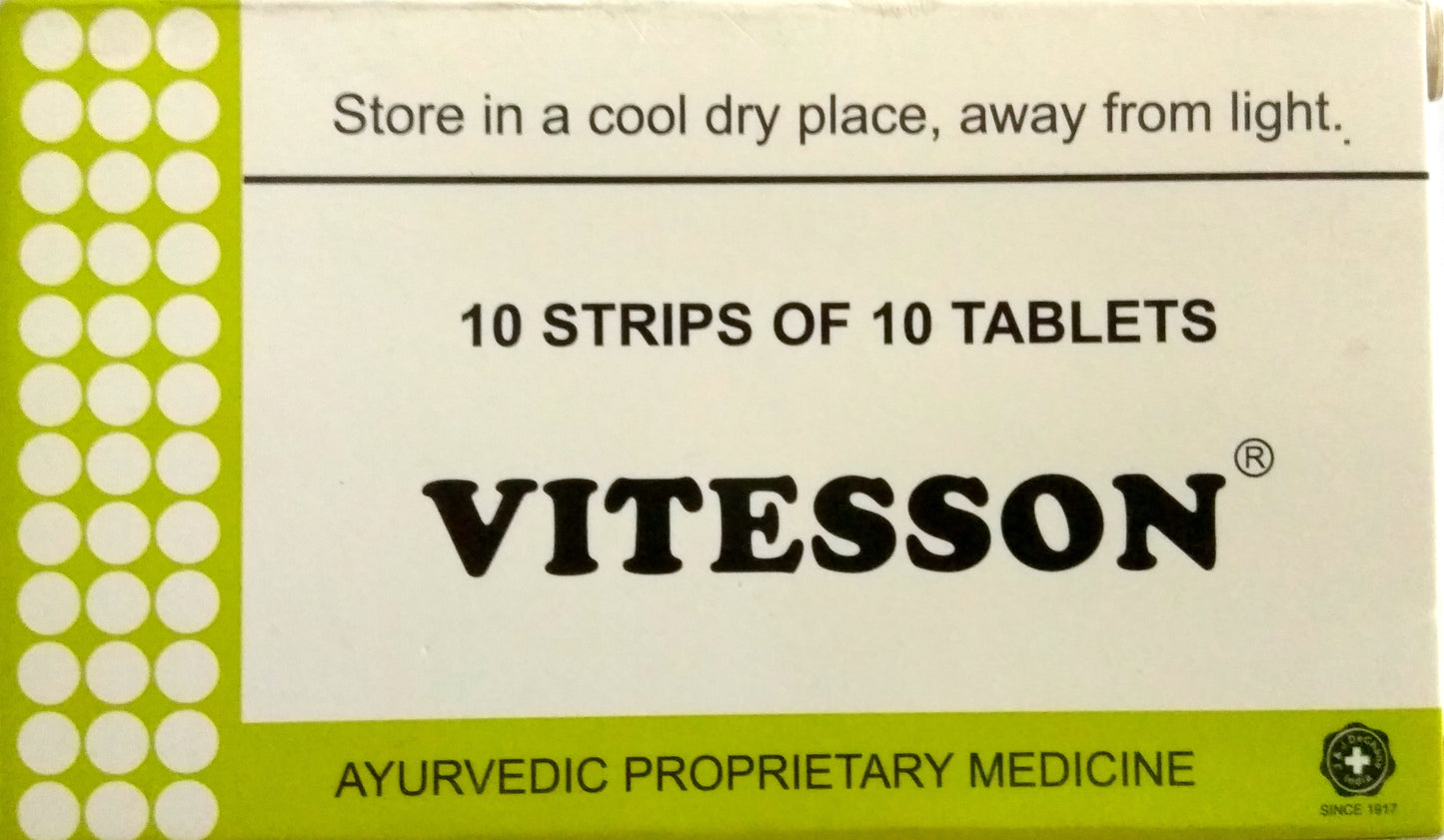 shop vitesson - 10tablets at price 16.00 from jj dechane online - ayush care