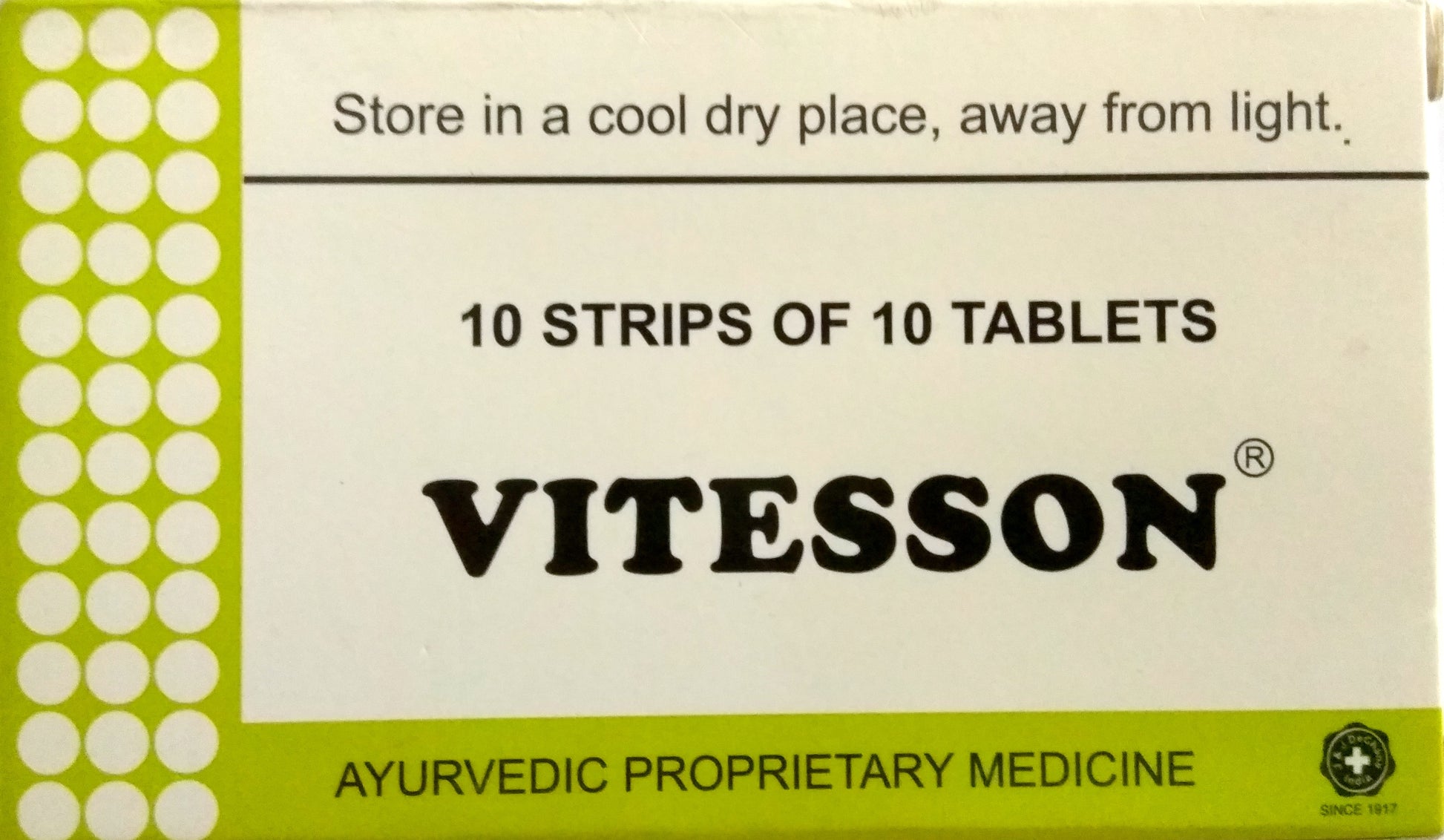 Shop Vitesson - 10Tablets at price 16.00 from JJ Dechane Online - Ayush Care