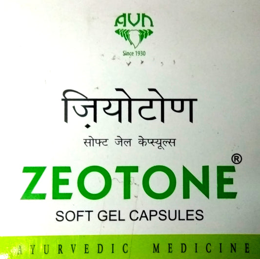 Shop Zeotone Softgel 10Capsules at price 106.00 from AVN Online - Ayush Care