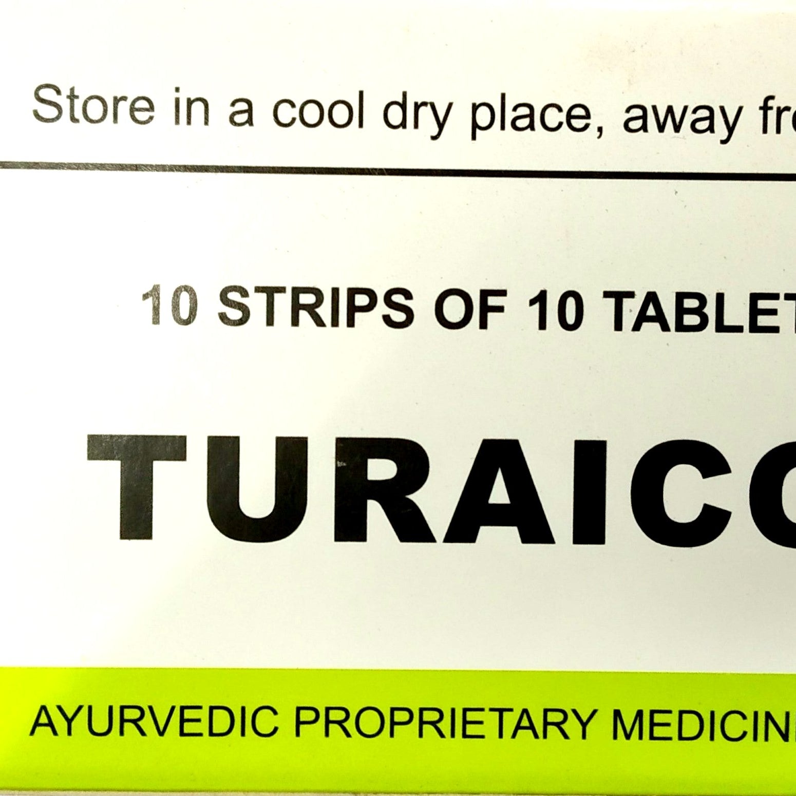 Shop Turaico Tablets 10Tablets at price 16.00 from JJ Dechane Online - Ayush Care