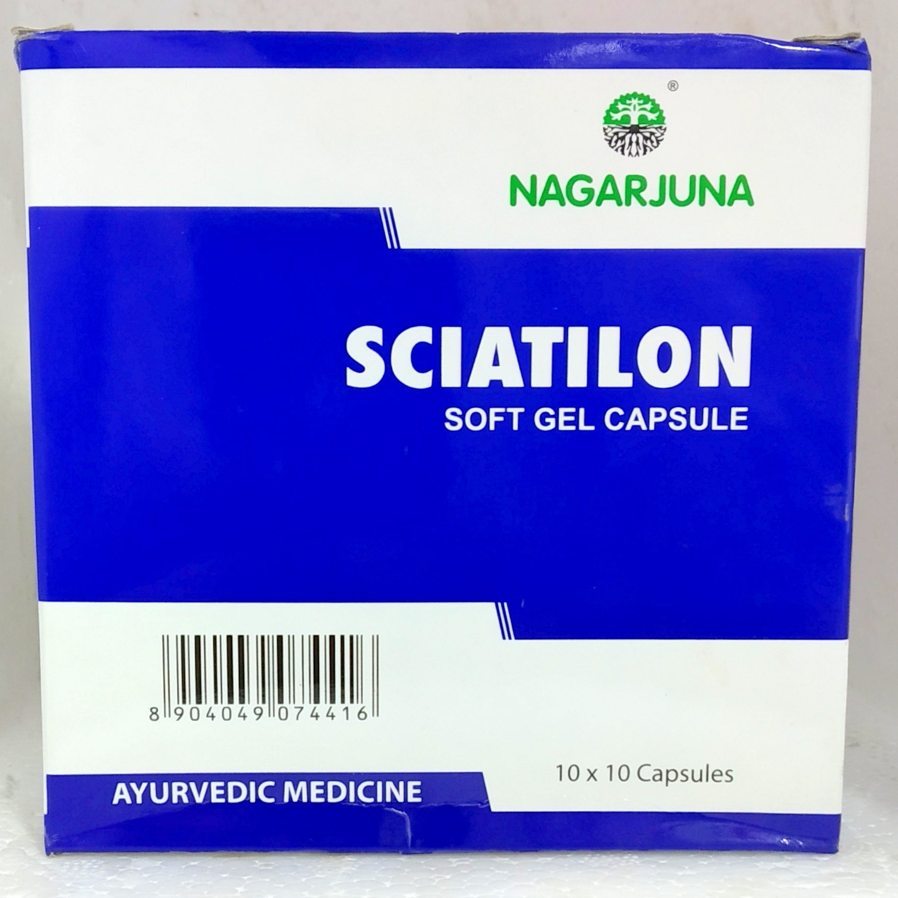Shop Sciatilon 10Capsules at price 65.00 from Nagarjuna Online - Ayush Care