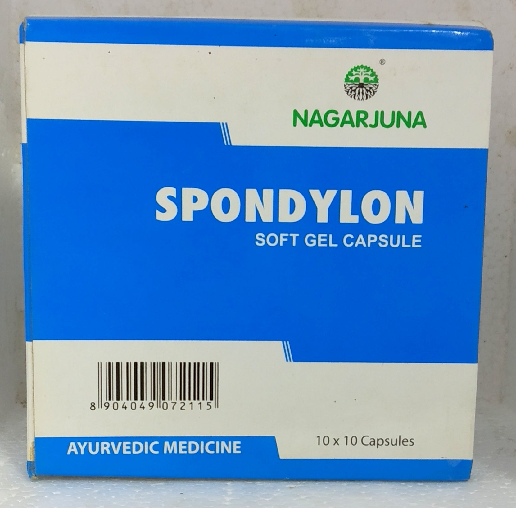Shop Spondylon 10Capsules at price 72.50 from Nagarjuna Online - Ayush Care