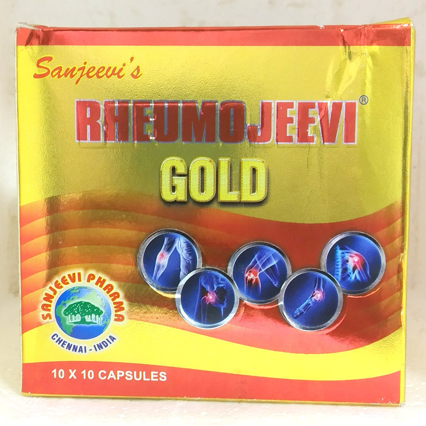 Shop Sanjeevi Rheumojeevi Gold 10Capsules at price 120.00 from Sanjeevi Online - Ayush Care