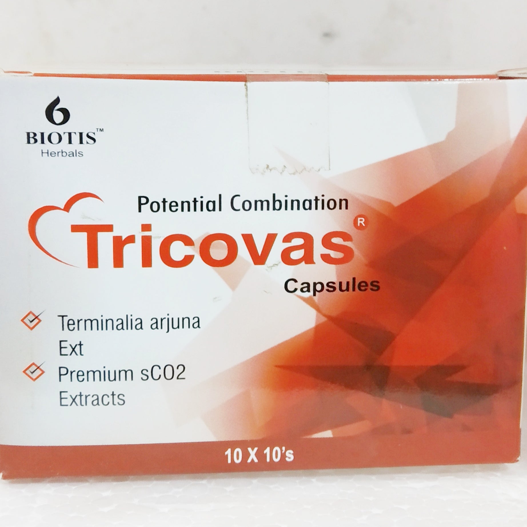 Shop Tricovas Capsules 10Capsules at price 89.00 from Biotis Online - Ayush Care