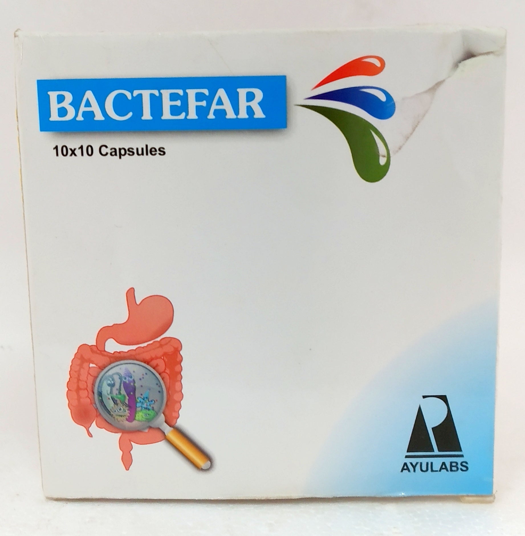Shop Bactefar 10Capsules at price 49.00 from Ayulabs Online - Ayush Care