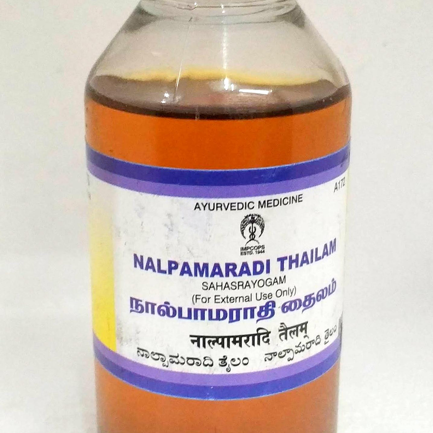 Shop Impcops Nalpamaradi Thailam 100ml at price 129.00 from Impcops Online - Ayush Care