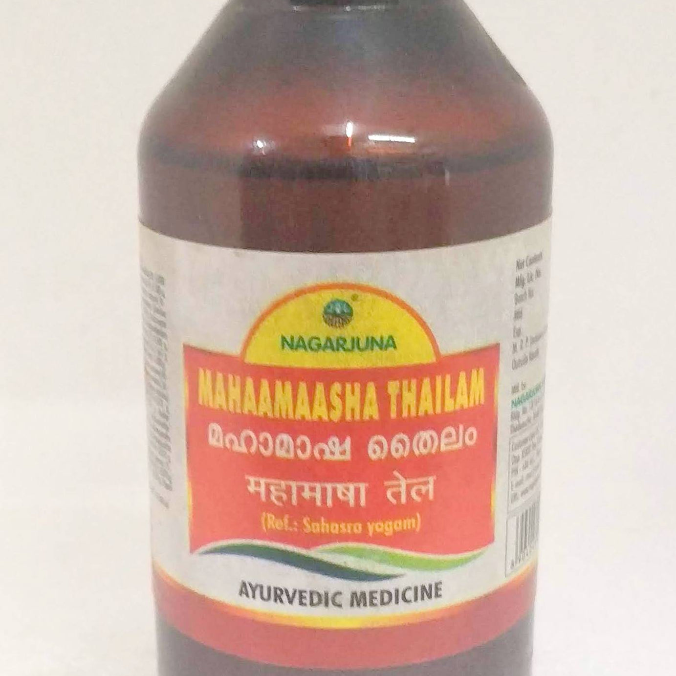 Shop Nagarjuna Mahamasha Thailam 100ml at price 140.00 from Nagarjuna Online - Ayush Care