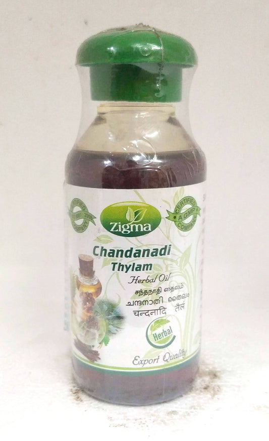 Shop Zigma Chandanadhi Thailam 100ml at price 120.00 from Zigma Online - Ayush Care