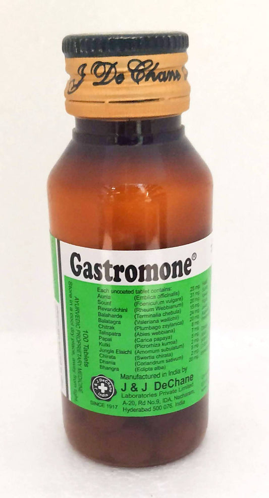 Shop Gastromone Tablets 100Tablets at price 150.00 from JJ Dechane Online - Ayush Care