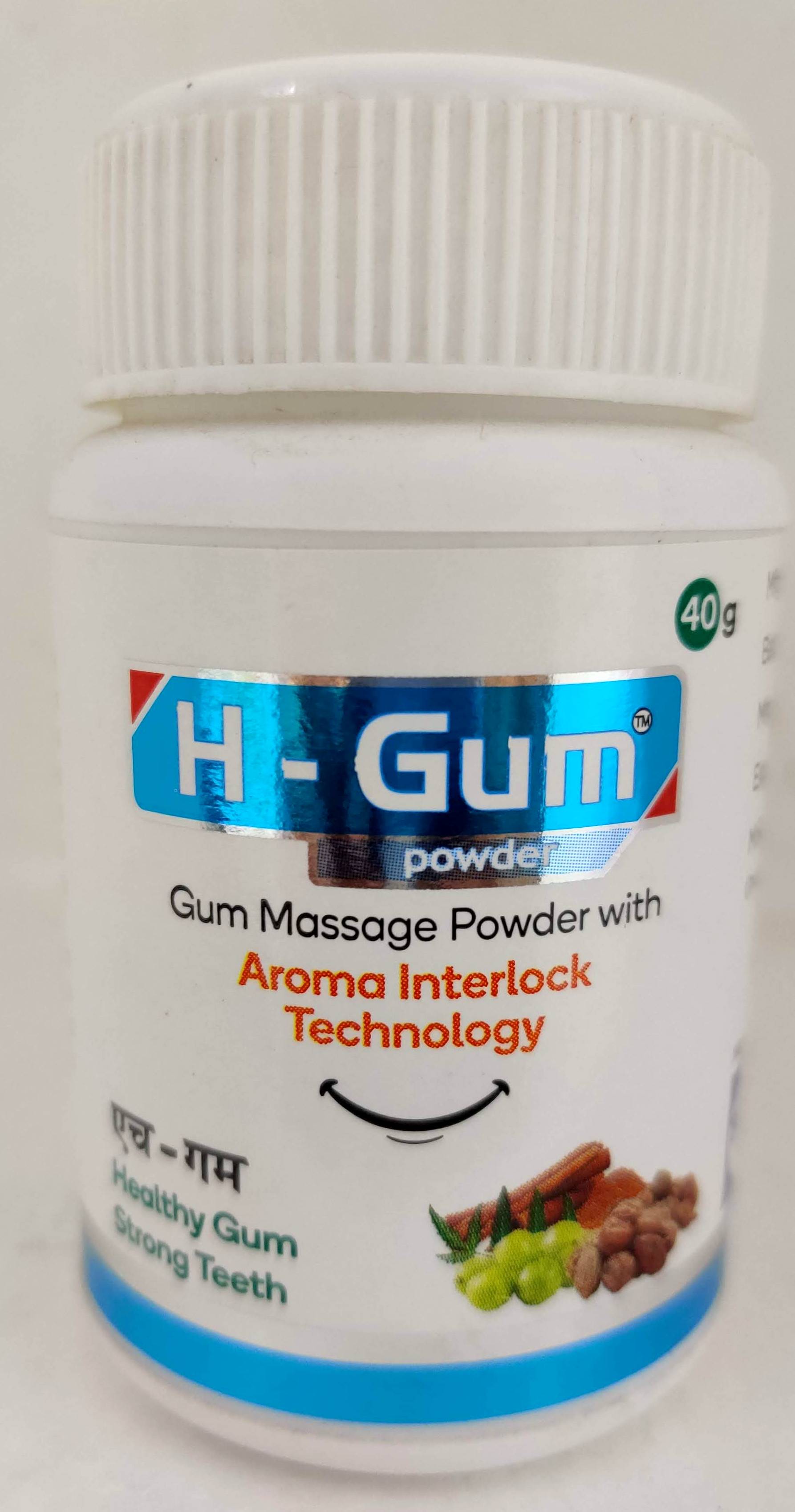 Shop H-Gum Toothpowder 40gm at price 75.00 from Sagar Online - Ayush Care