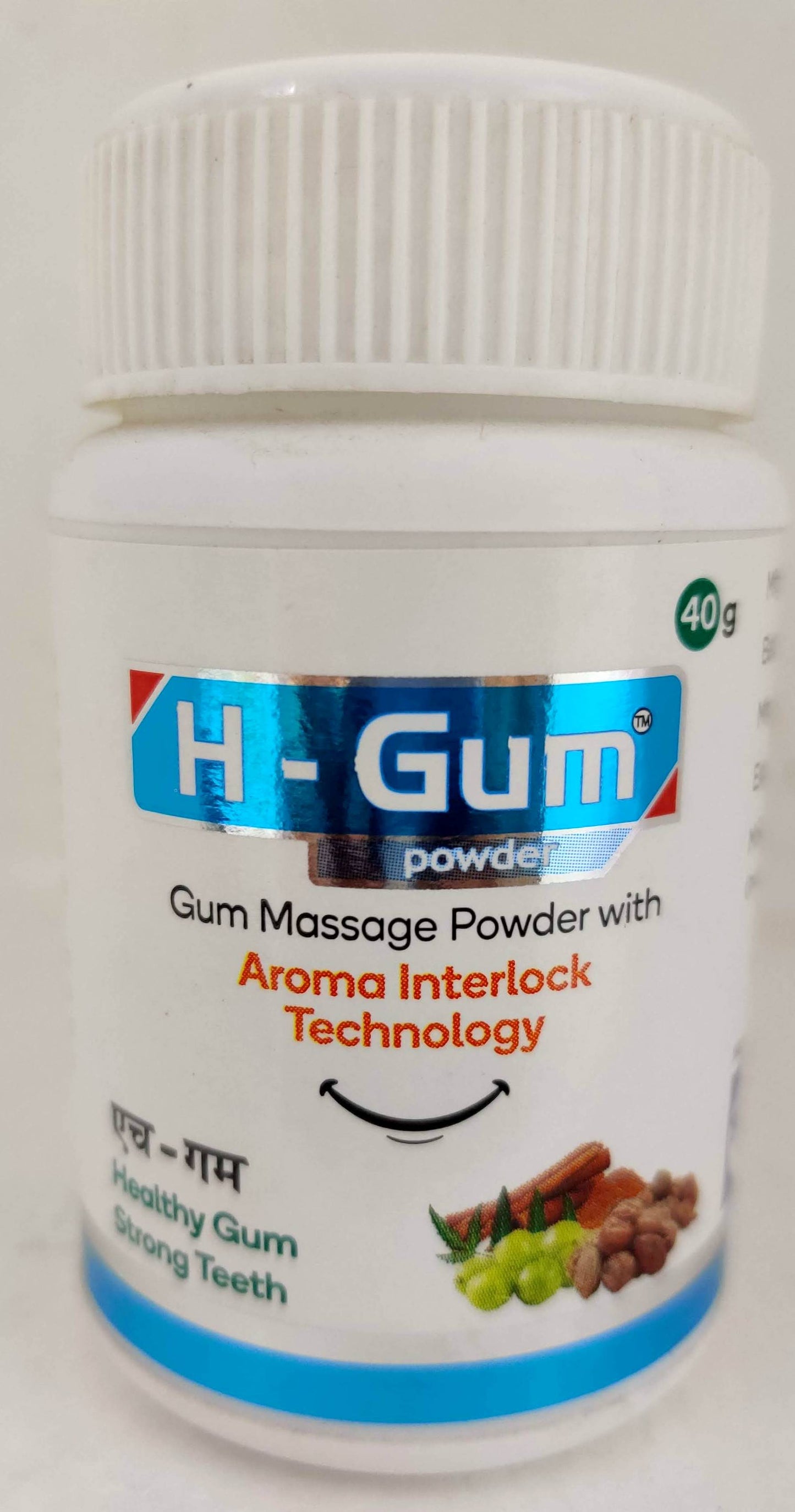 shop h-gum toothpowder 40gm at price 75.00 from sagar online - ayush care