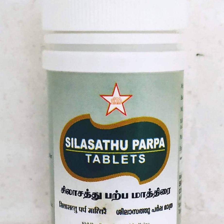 Shop Silasathu Parpam Tablets - 100Tablets at price 62.00 from SKM Online - Ayush Care