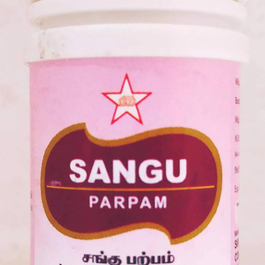 Shop Sangu Parpam 10gm at price 32.00 from SKM Online - Ayush Care