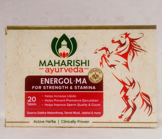 Shop Maharishi Energol MA 10Tablets at price 210.00 from Maharishi Ayurveda Online - Ayush Care