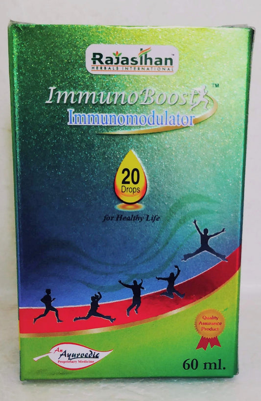 Shop Immunoboost Immunomodulator drops 60ml at price 410.00 from Rajasthan Herbals Online - Ayush Care