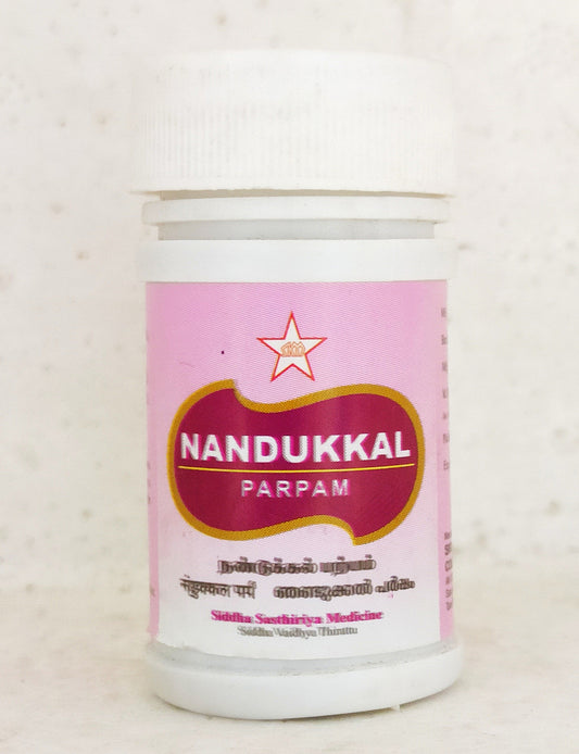 Shop Nandukkal Parpam 10gm at price 77.00 from SKM Online - Ayush Care