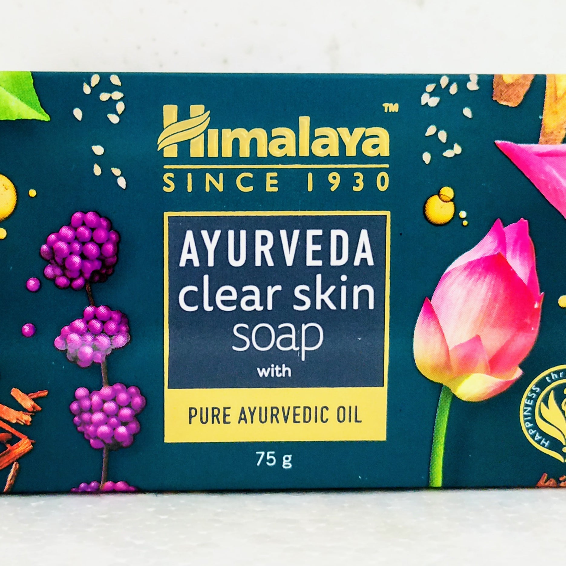 Shop Himalaya Ayurvedic Skin Soap 75gm at price 40.00 from Himalaya Online - Ayush Care