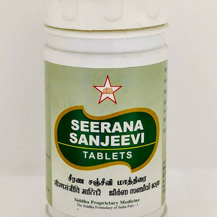 Shop Seerana Sanjeevi Tablets - 100Tablets at price 155.00 from SKM Online - Ayush Care