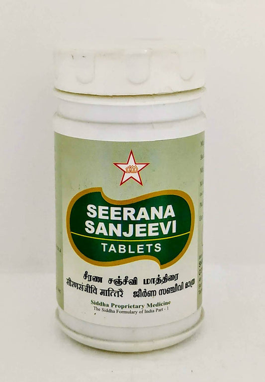 Shop Seerana Sanjeevi Tablets - 100Tablets at price 155.00 from SKM Online - Ayush Care