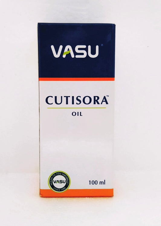 Shop Vasu Cutisora Oil 100ml at price 160.00 from Vasu herbals Online - Ayush Care