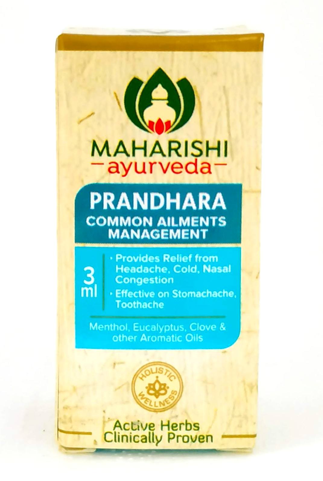 Shop Prandhara drops 3ml at price 60.00 from Maharishi Online - Ayush Care